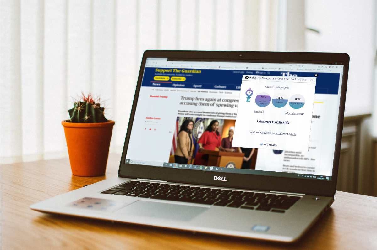 Factmata - identifying fake news at scale