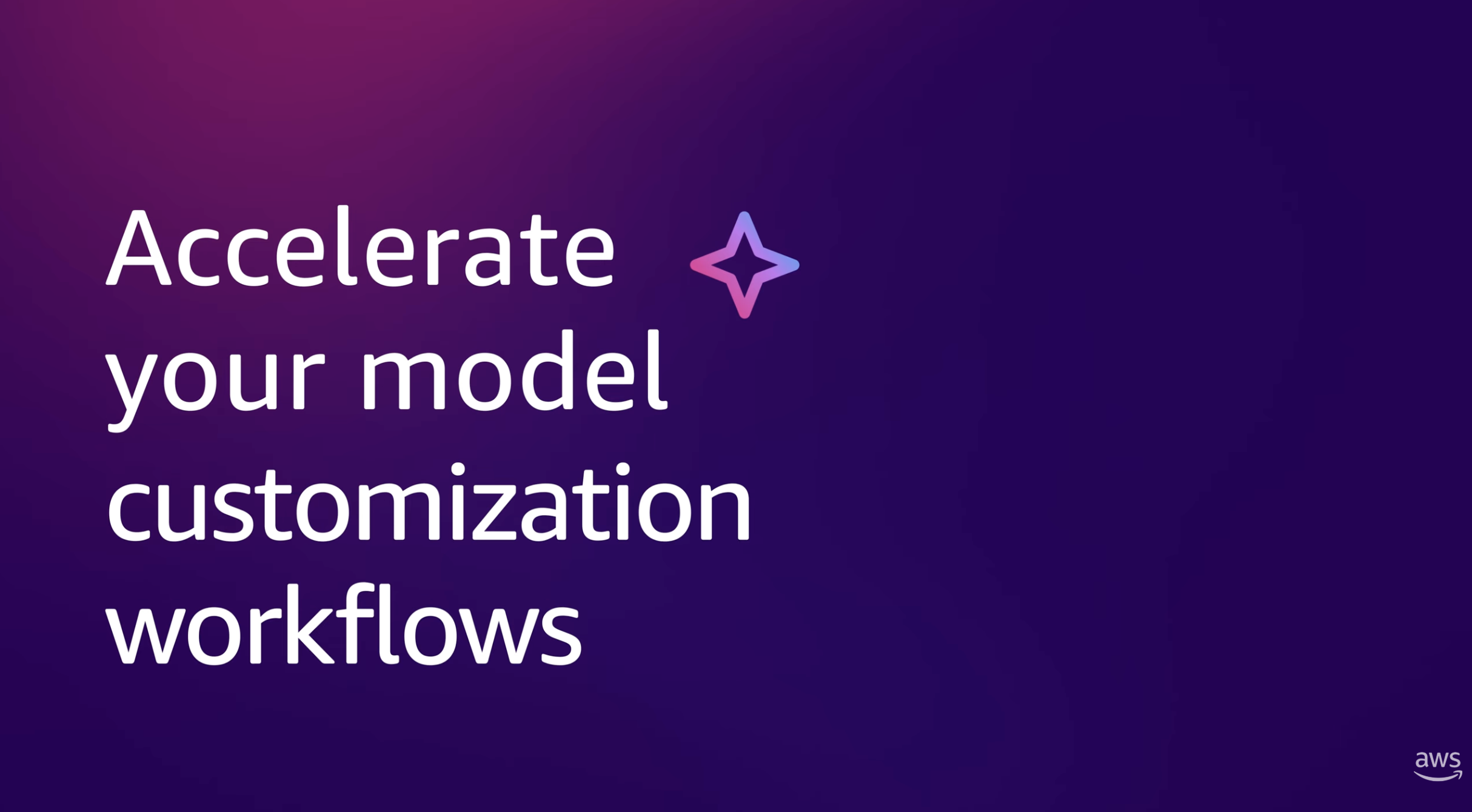 Amazon SageMaker AI serverless model customization